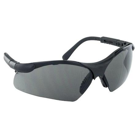 Sas Safety SAFETY GLASS SIDEWINDER BLACK FRAME SA541-0001